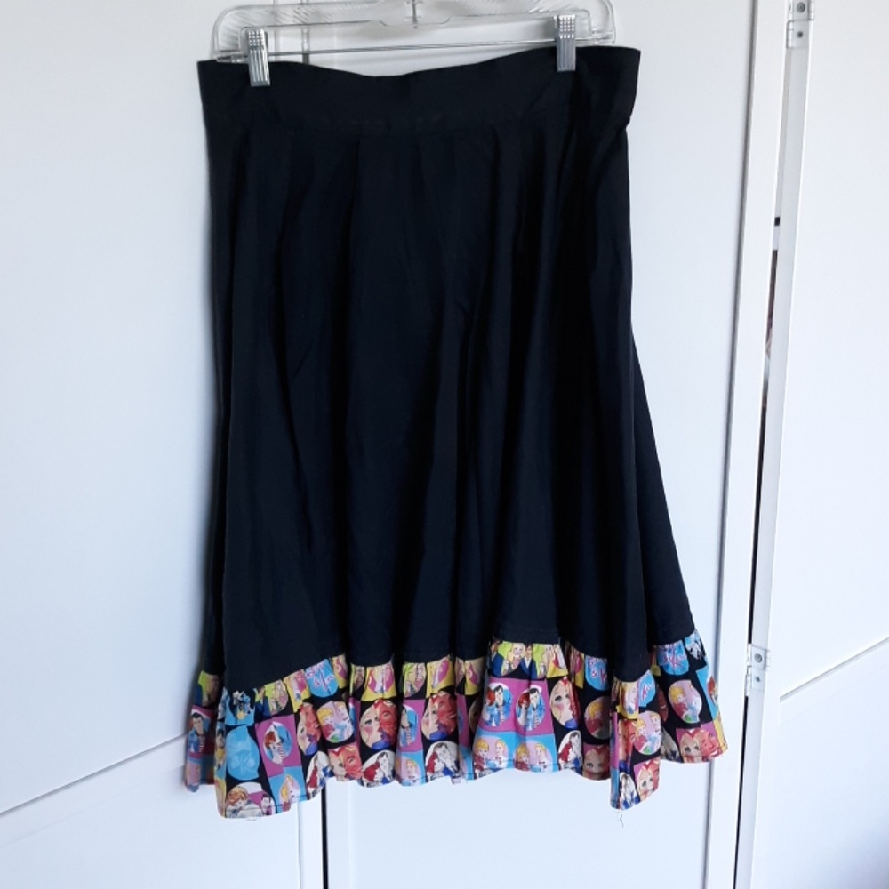 Rockabilly Barbie Swing Skirt